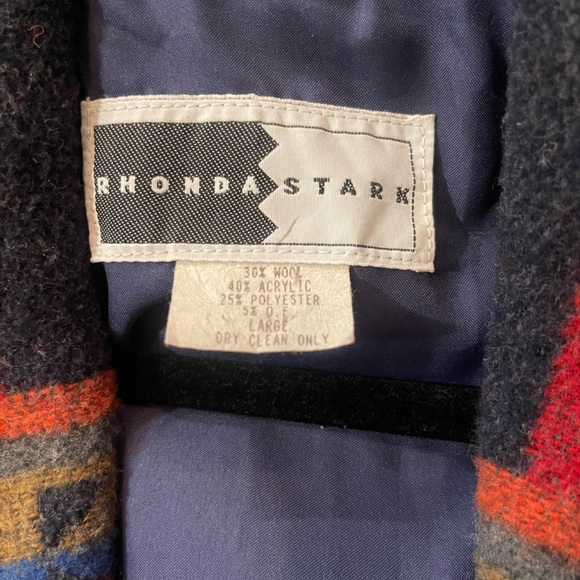 Vintage Wool Aztec Blazer - Picture 6 of 6